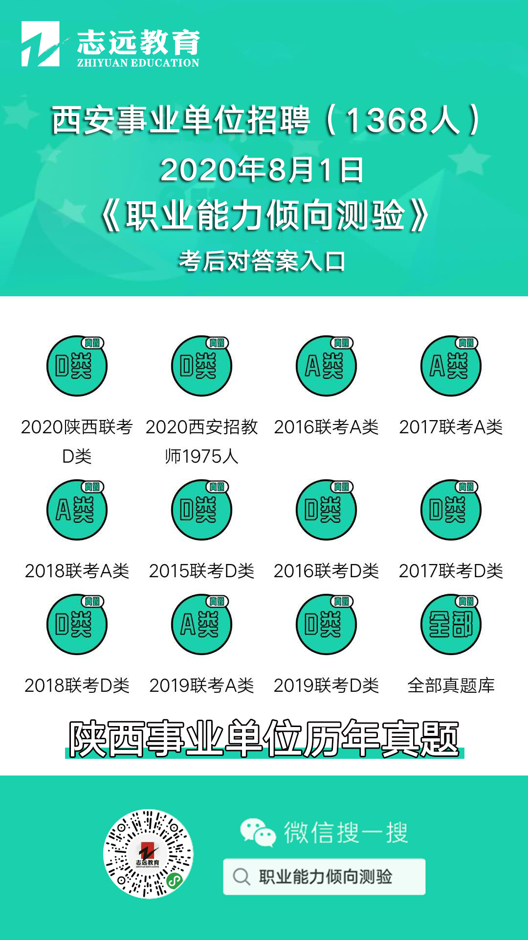 實錘：2020年陜西事業(yè)單位（A類綜合崗）還有一場全省聯(lián)考！(圖7)